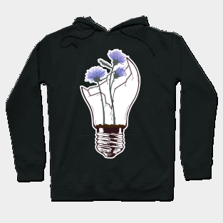 thistle broken lightbulb Hoodie